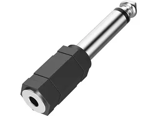 Adapter HAMA Gniazdo Mono Jack 3,5 mm - Wtyk 6,3