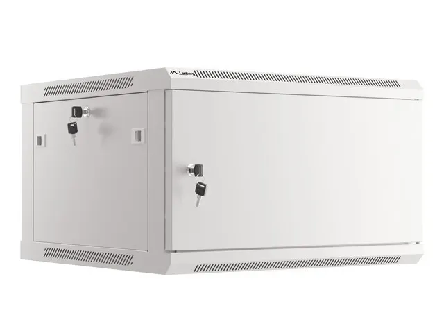 Lanberg Szafa wisząca 19 cali 6U 600x600 szara WF01-6606-00S