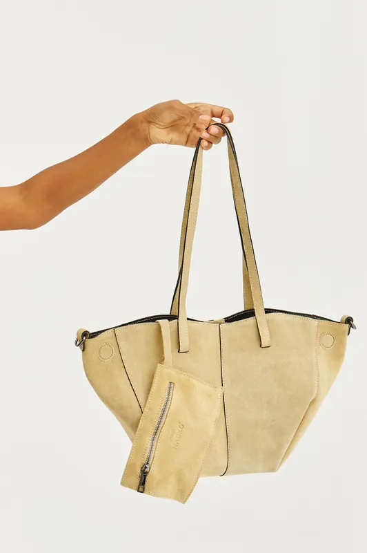 Torebka skórzana typu shopper Silky Glow ONE SIZE