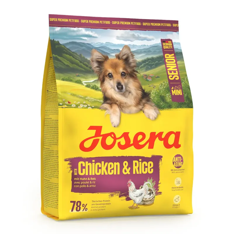 Josera Mini Senior, kurczak i ryż - 900 g