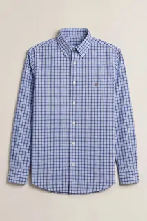 Gant Koszula Męska W Kratę Regular Fit