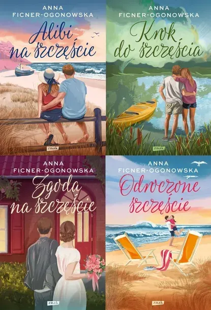 PAKIET ALIBI NA SZCZĘŚCIE TOMY 1-5 - KROK DO SZCZĘŚCIA + ODROCZONE...
