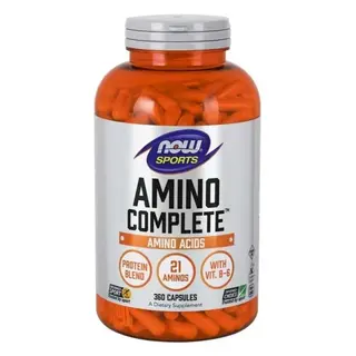 2 SZTUKI - NOW FOODS Amino Complete - Kompleks Aminokwasów (360 kaps.)