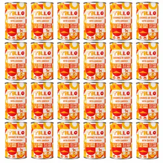 TILLO Kawałki w sosie Kurczak - mokra karma dla psa - 24x1250g