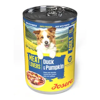 Josera Meatlovers Menu, 6 x 400 g - Kaczka i dynia (nowa szata graficzna)