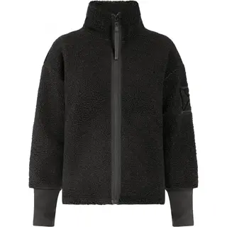 Didriksons Mella FZ 3, bluza polarowa, damska, czarna