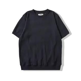 2026 American Amekaji Vintage Basic Waffle T-shirt 230 Grams Round Neck Pure Color Short-sleeved Breathable Quick-drying T-shirt