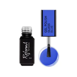 Lakier Hybrydowy - GP Glass Blue, 3 ml