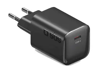 Ładowarka sieciowa SBS GaN USB-C PD 3.0 PPS 65W Czarny