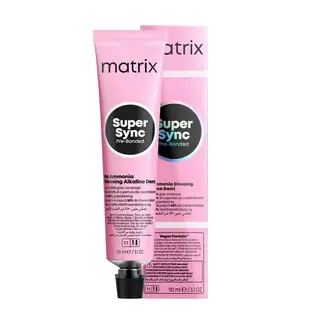 Matrix Super Sync Pre-Bonded 10MM farba toner do włosów 90ml