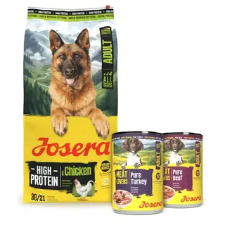 Josera High Protein Adult Chicken 12,5kg Wysokoenergetyczna Karma Dla Psów