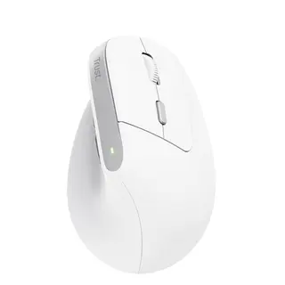 Trust Mysz bezprzewodowa ergonomiczna Bayo II biała